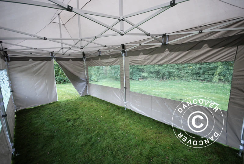 Namiot Ekspresowy FleXtents PRO "Peaked" 3x6m Latte, mq 6 ściany boczne - Image 15