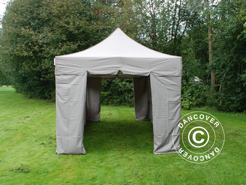 Namiot Ekspresowy FleXtents PRO "Peaked" 3x6m Latte, mq 6 ściany boczne - Image 4