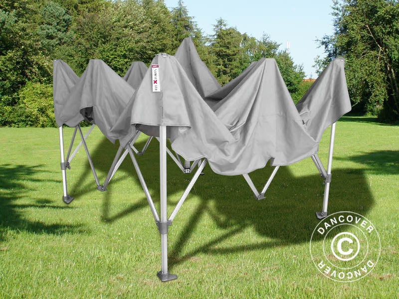 Namiot Ekspresowy FleXtents PRO "Peaked" 4x4m Latte - Image 6