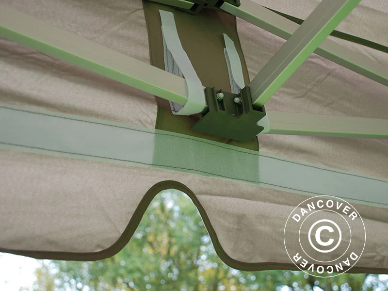 Namiot Ekspresowy FleXtents PRO "Peaked" 4x6m Latte - Image 3