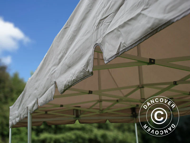 Namiot Ekspresowy FleXtents PRO "Peaked" 4x8m Latte - Image 8
