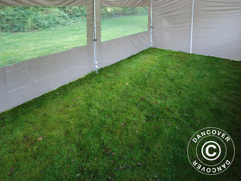 Namiot Ekspresowy FleXtents PRO "Peaked" 4x8m Latte, mq 6 ściany boczne - Image 13