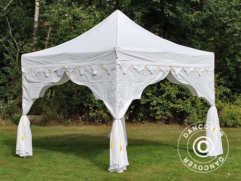 Namiot Ekspresowy FleXtents PRO "Raj" 3x3m Biały/Złoto - Image 11