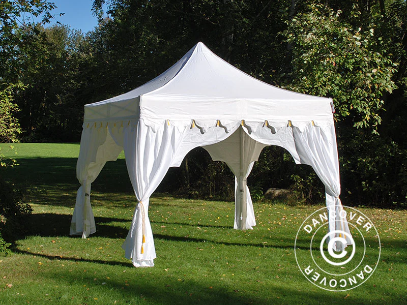 Namiot Ekspresowy FleXtents PRO "Raj" 3x3m Biały/Złoto - Image 2