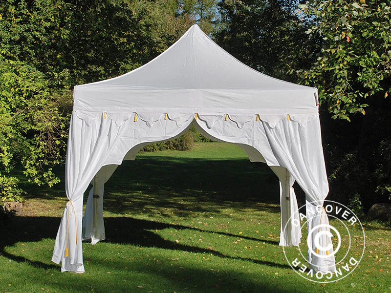 Namiot Ekspresowy FleXtents PRO "Raj" 3x3m Biały/Złoto - Image 3