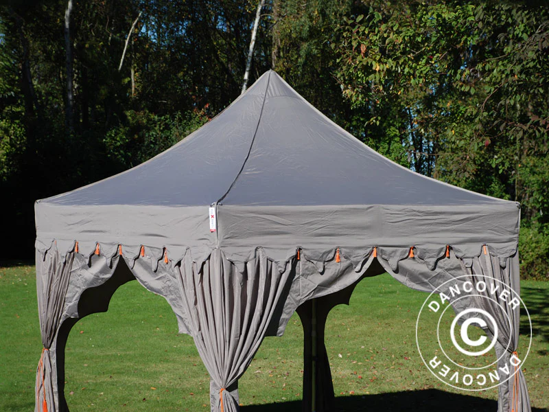 Namiot Ekspresowy FleXtents PRO "Raj" 3x3m Latte/Pomaranczowy - Image 10