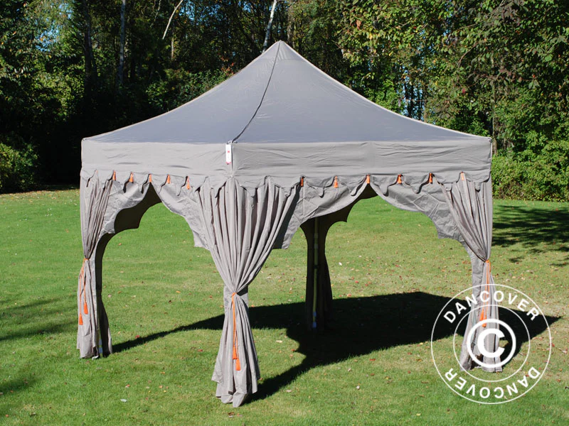 Namiot Ekspresowy FleXtents PRO "Raj" 3x3m Latte/Pomaranczowy - Image 12