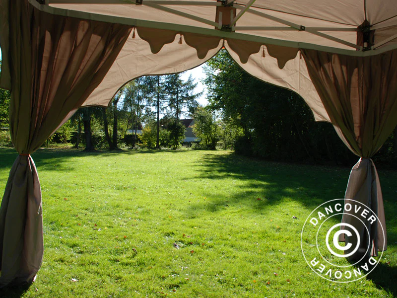 Namiot Ekspresowy FleXtents PRO "Raj" 3x3m Latte/Pomaranczowy - Image 15