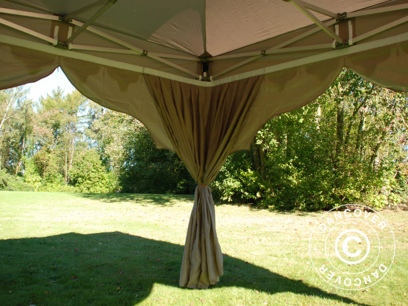Namiot Ekspresowy FleXtents PRO "Raj" 3x3m Latte/Pomaranczowy - Image 16
