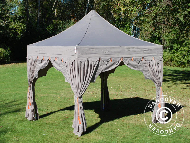 Namiot Ekspresowy FleXtents PRO "Raj" 3x3m Latte/Pomaranczowy - Image 17