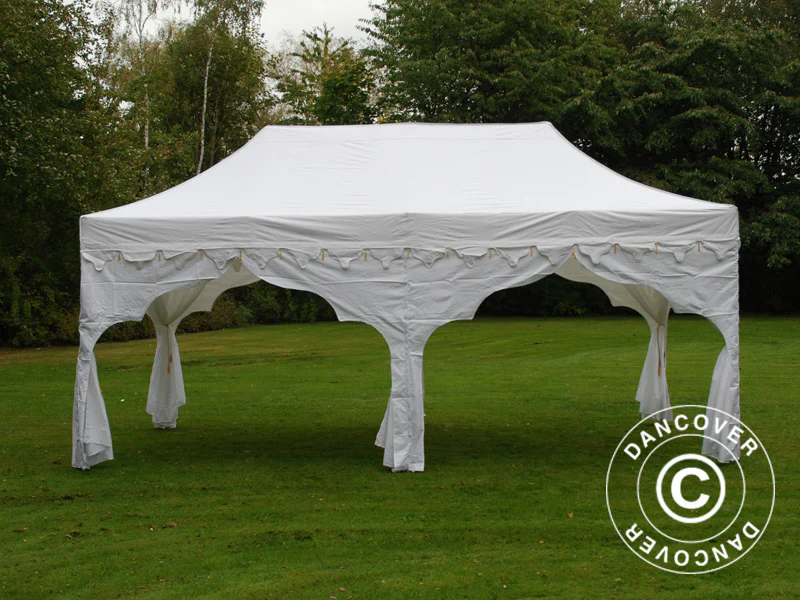 Namiot Ekspresowy FleXtents PRO "Raj" 3x6m Biały/Złoto - Image 12