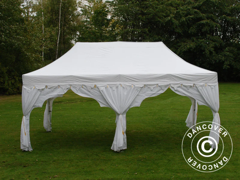Namiot Ekspresowy FleXtents PRO "Raj" 3x6m Biały/Złoto - Image 2