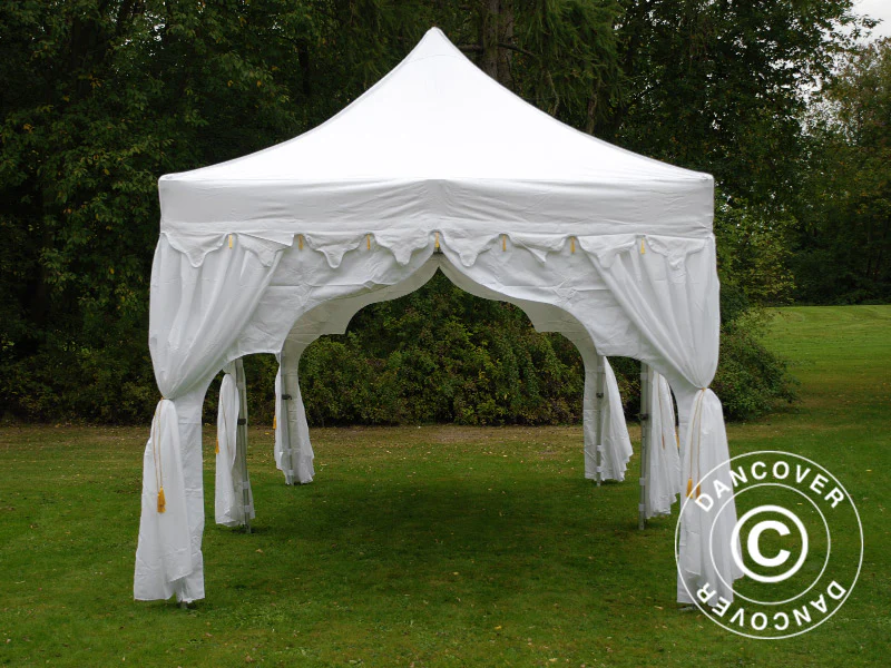 Namiot Ekspresowy FleXtents PRO "Raj" 3x6m Biały/Złoto - Image 4