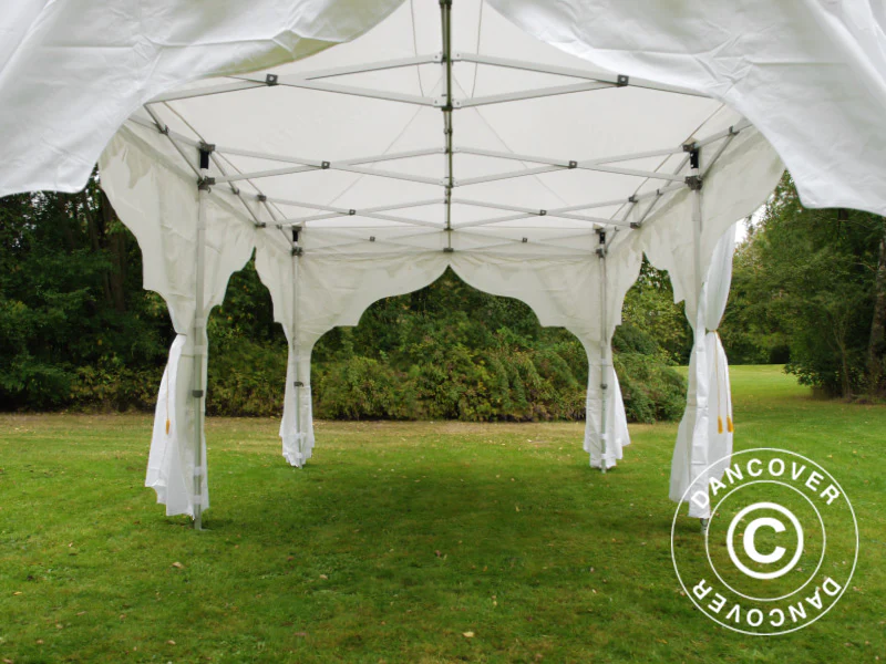 Namiot Ekspresowy FleXtents PRO "Raj" 3x6m Biały/Złoto - Image 8