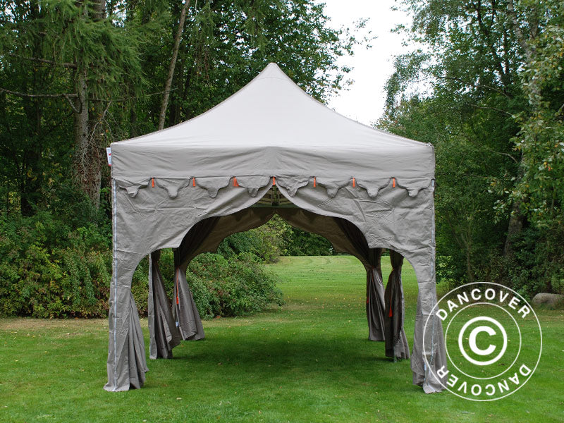 Namiot Ekspresowy FleXtents PRO "Raj" 3x6m Latte/Pomaranczowy - Image 10