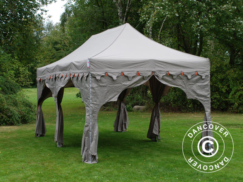 Namiot Ekspresowy FleXtents PRO "Raj" 3x6m Latte/Pomaranczowy - Image 11