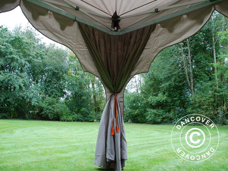 Namiot Ekspresowy FleXtents PRO "Raj" 3x6m Latte/Pomaranczowy - Image 14