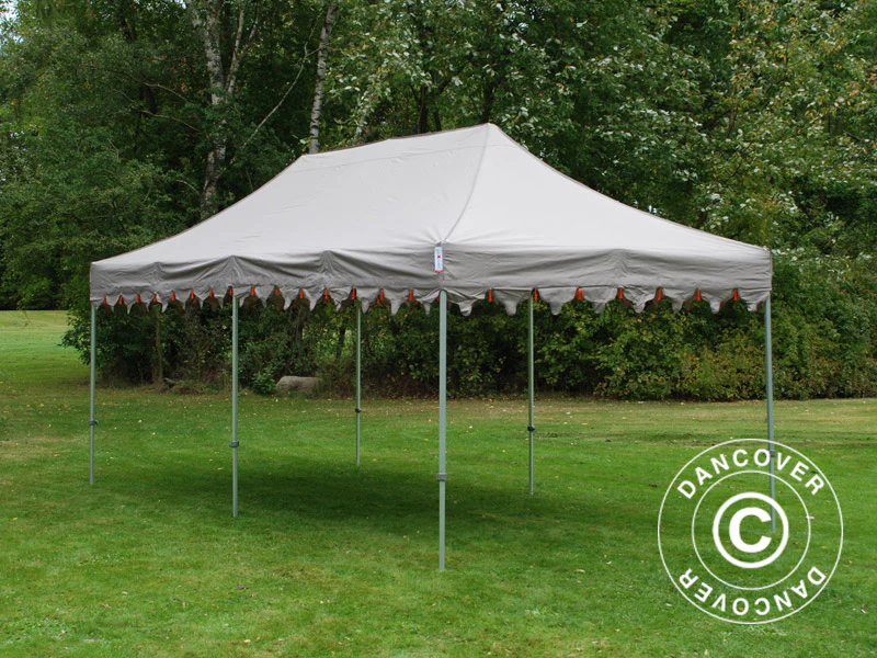 Namiot Ekspresowy FleXtents PRO "Raj" 3x6m Latte/Pomaranczowy - Image 17