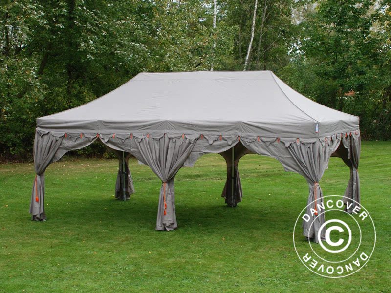 Namiot Ekspresowy FleXtents PRO "Raj" 3x6m Latte/Pomaranczowy - Image 5