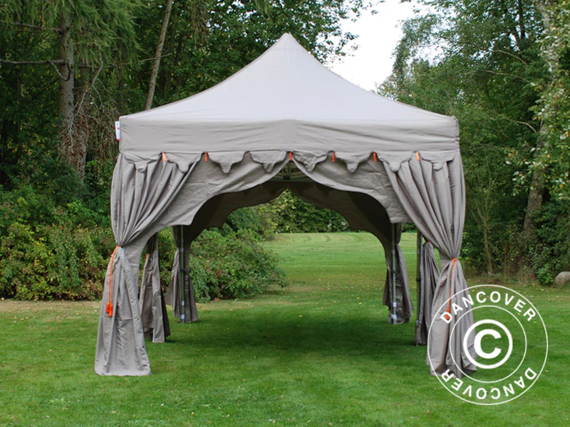 Namiot Ekspresowy FleXtents PRO "Raj" 3x6m Latte/Pomaranczowy - Image 6