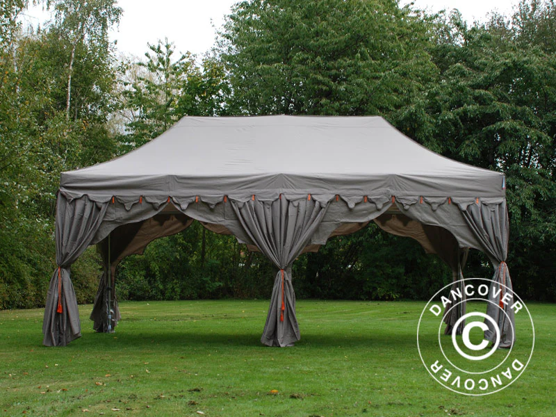 Namiot Ekspresowy FleXtents PRO "Raj" 3x6m Latte/Pomaranczowy - Image 9