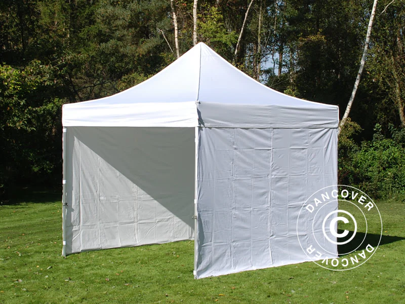 Namiot Ekspresowy FleXtents PRO Steel 3x3m Biały, mq 4 ściany boczne - Image 4