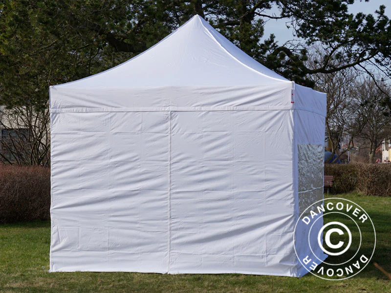 Namiot Ekspresowy FleXtents PRO Steel 3x3m Biały, mq 4 ściany boczne - Image 5