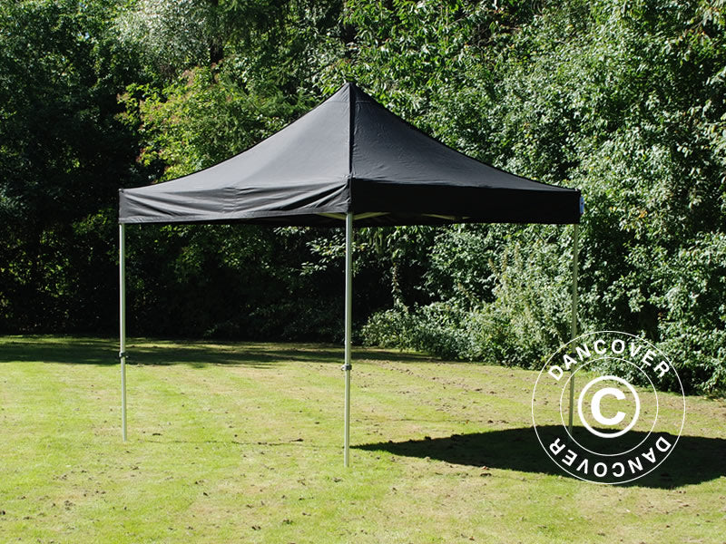Namiot Ekspresowy FleXtents PRO Steel 3x3m Czarny, mq 4 ściany boczne - Image 4