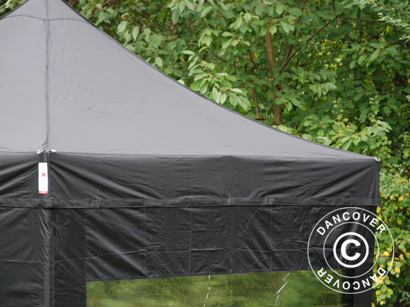 Namiot Ekspresowy FleXtents PRO Steel 3x3m Czarny, mq 4 ściany boczne - Image 11