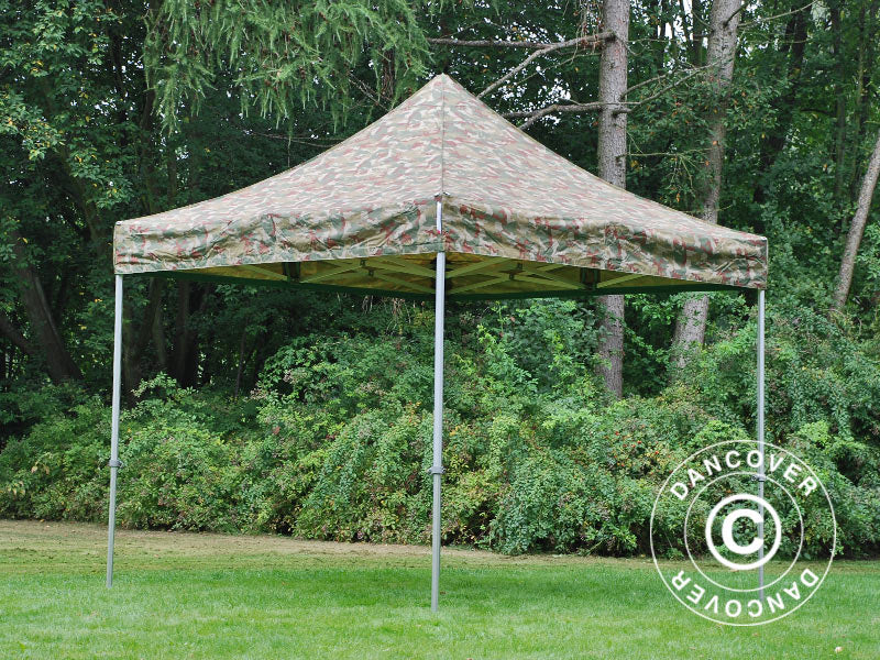 Namiot Ekspresowy FleXtents PRO Steel 3x3m Kamuflaż/Wojskowy - Image 4