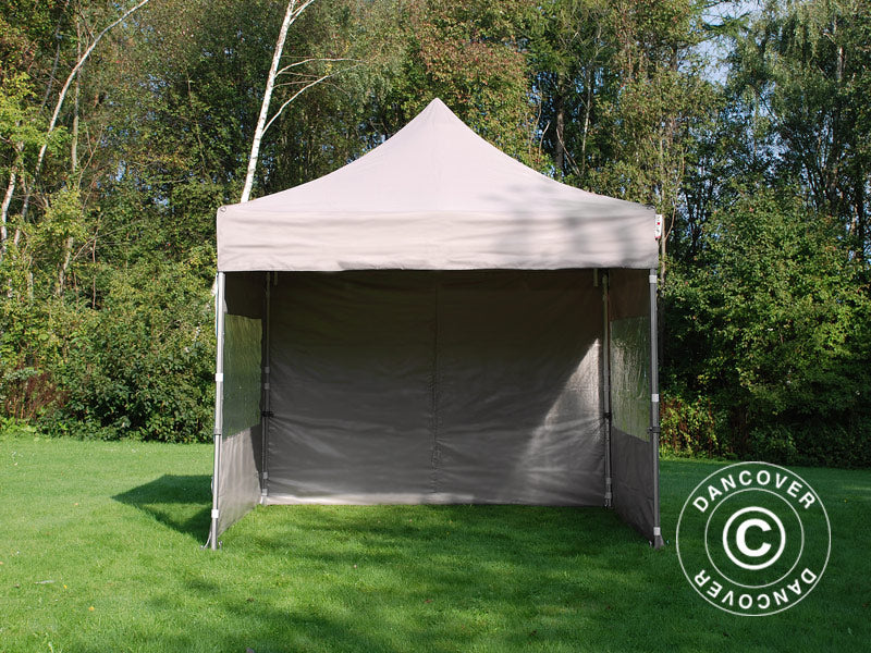 Namiot Ekspresowy FleXtents PRO Steel 3x3m Latte, mq 4 ściany boczne - Image 5