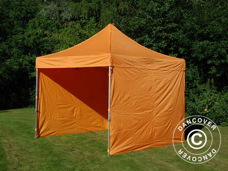Namiot Ekspresowy FleXtents PRO Steel 3x3m Pomaranczowy, mq 4 ściany boczne - Image 11
