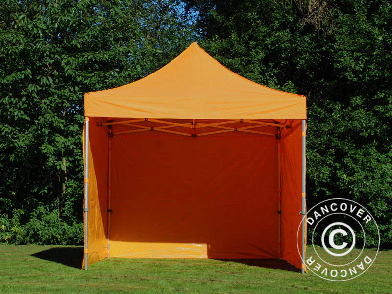 Namiot Ekspresowy FleXtents PRO Steel 3x3m Pomaranczowy, mq 4 ściany boczne - Image 12