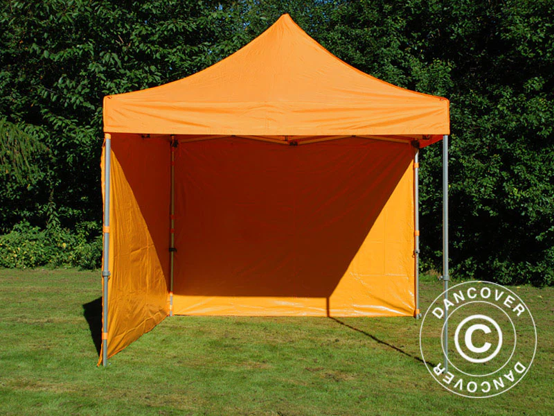 Namiot Ekspresowy FleXtents PRO Steel 3x3m Pomaranczowy, mq 4 ściany boczne - Image 13