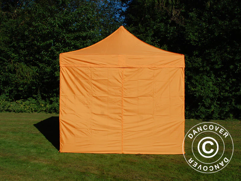 Namiot Ekspresowy FleXtents PRO Steel 3x3m Pomaranczowy, mq 4 ściany boczne - Image 4