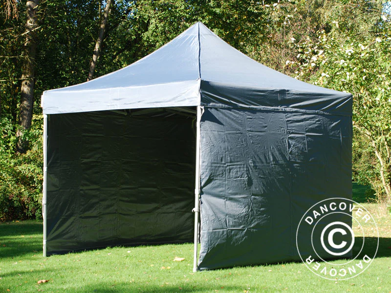 Namiot Ekspresowy FleXtents PRO Steel 3x3m Szary, mq 4 ściany boczne - Image 10