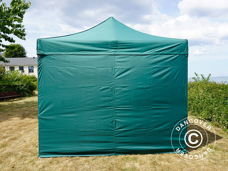 Namiot Ekspresowy FleXtents PRO Steel 3x3m Zielony, mq 4 ściany boczne - Image 4