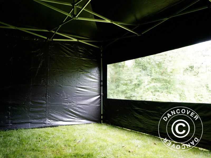 Namiot Ekspresowy FleXtents PRO Steel 3x4,5m, Czarny, mq 4 ściany boczne - Image 12