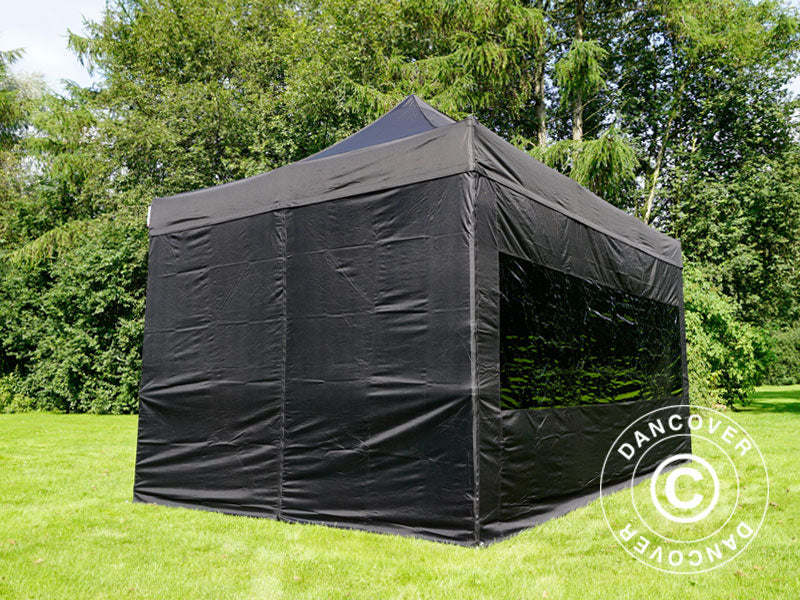 Namiot Ekspresowy FleXtents PRO Steel 3x4,5m, Czarny, mq 4 ściany boczne - Image 5