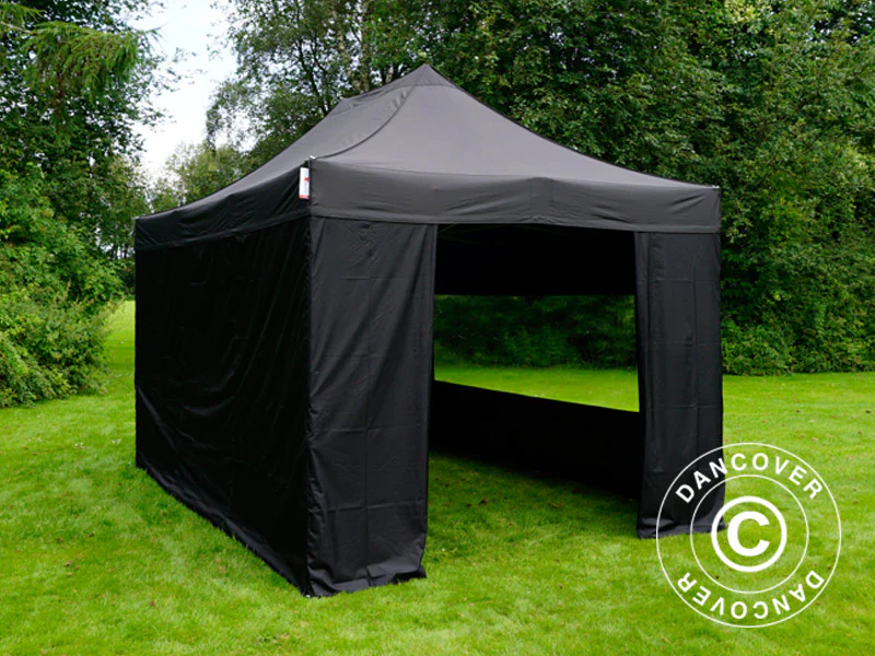 Namiot Ekspresowy FleXtents PRO Steel 3x4,5m, Czarny, mq 4 ściany boczne - Image 7