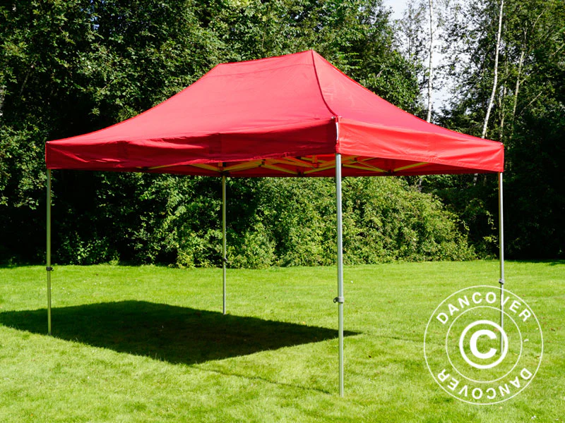 Namiot Ekspresowy FleXtents PRO Steel 3x4,5m, Czerwony - Image 2