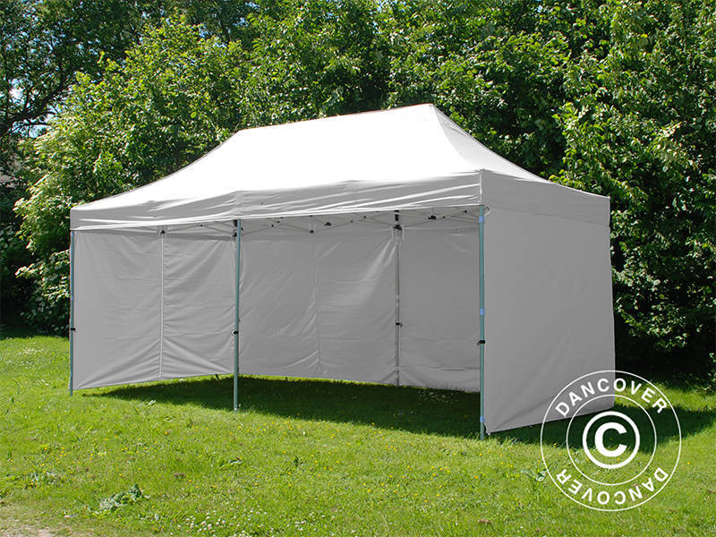 Namiot Ekspresowy FleXtents PRO Steel 3x6m Biały, mq 6 ściany boczne - Image 9