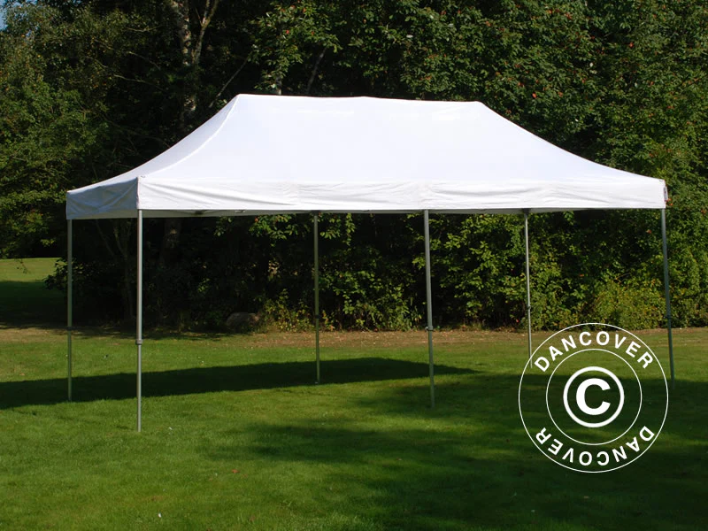 Namiot Ekspresowy FleXtents PRO Steel 3x6m Biały, Ogniotrwale - Image 2