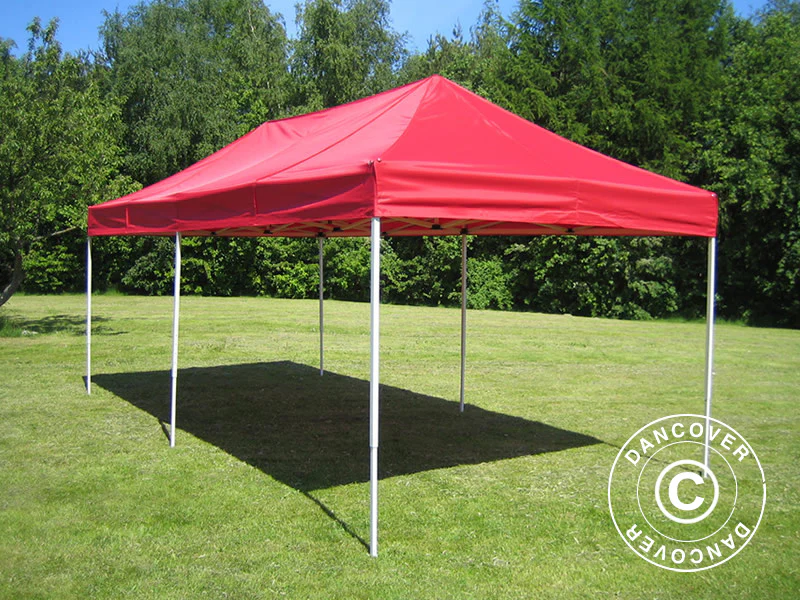 Namiot Ekspresowy FleXtents PRO Steel 3x6m Czerwony - Image 2