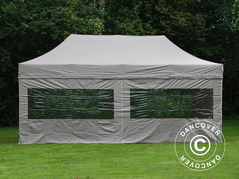 Namiot Ekspresowy FleXtents PRO Steel 3x6m Latte, mq 6 ściany boczne - Image 3