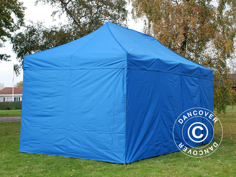 Namiot Ekspresowy FleXtents PRO Steel 3x6m Niebieski, mq 6 ściany boczne - Image 2