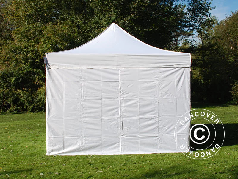 Namiot Ekspresowy FleXtents PRO Steel 4x4m Biały, mq 4 ściany boczne - Image 2