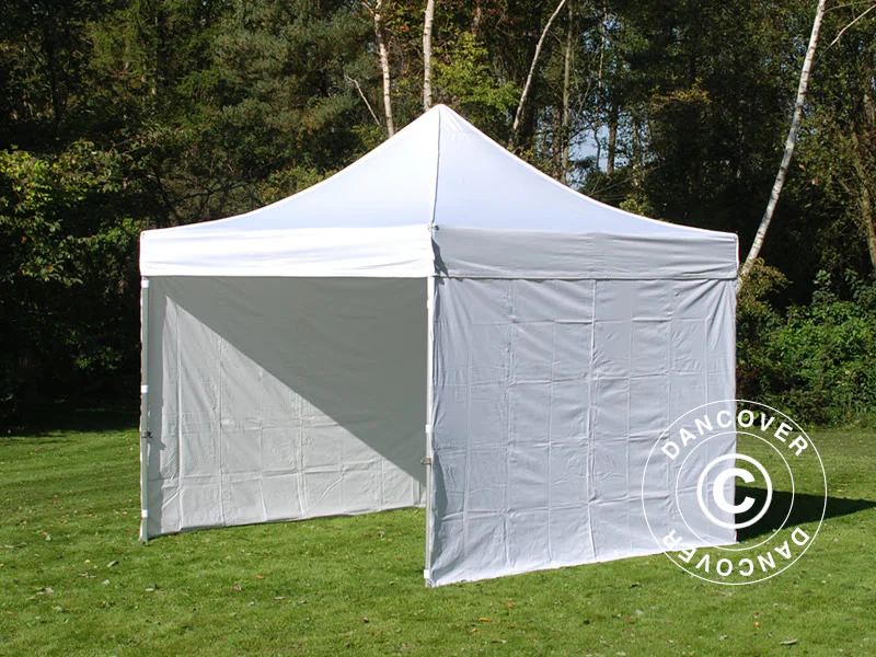 Namiot Ekspresowy FleXtents PRO Steel 4x4m Biały, mq 4 ściany boczne - Image 3