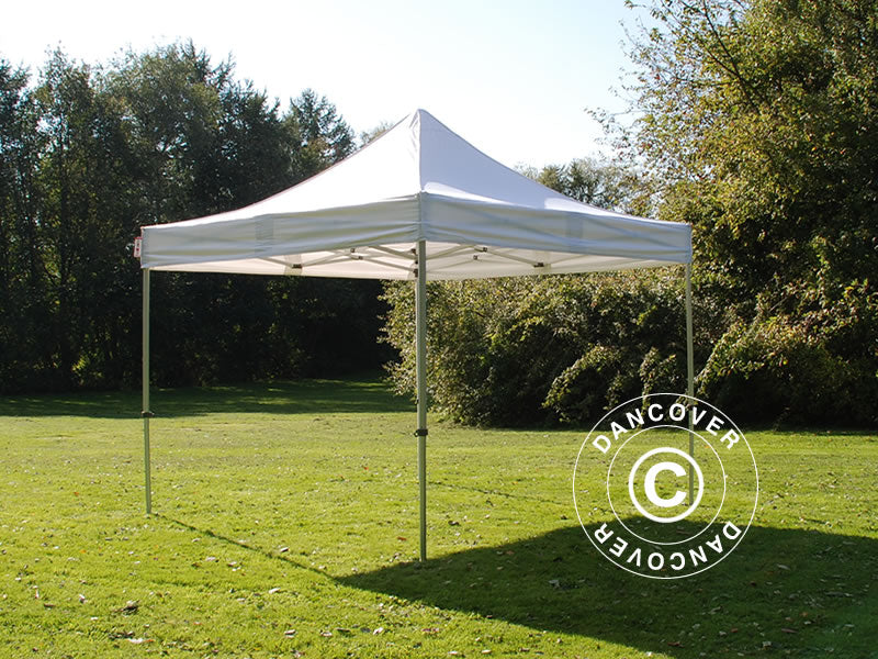 Namiot Ekspresowy FleXtents PRO Steel 4x4m Biały, Ogniotrwale - Image 3