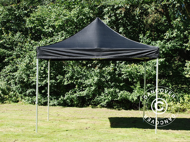 Namiot Ekspresowy FleXtents PRO Steel 4x4m Czarny, mq 4 ściany boczne - Image 5